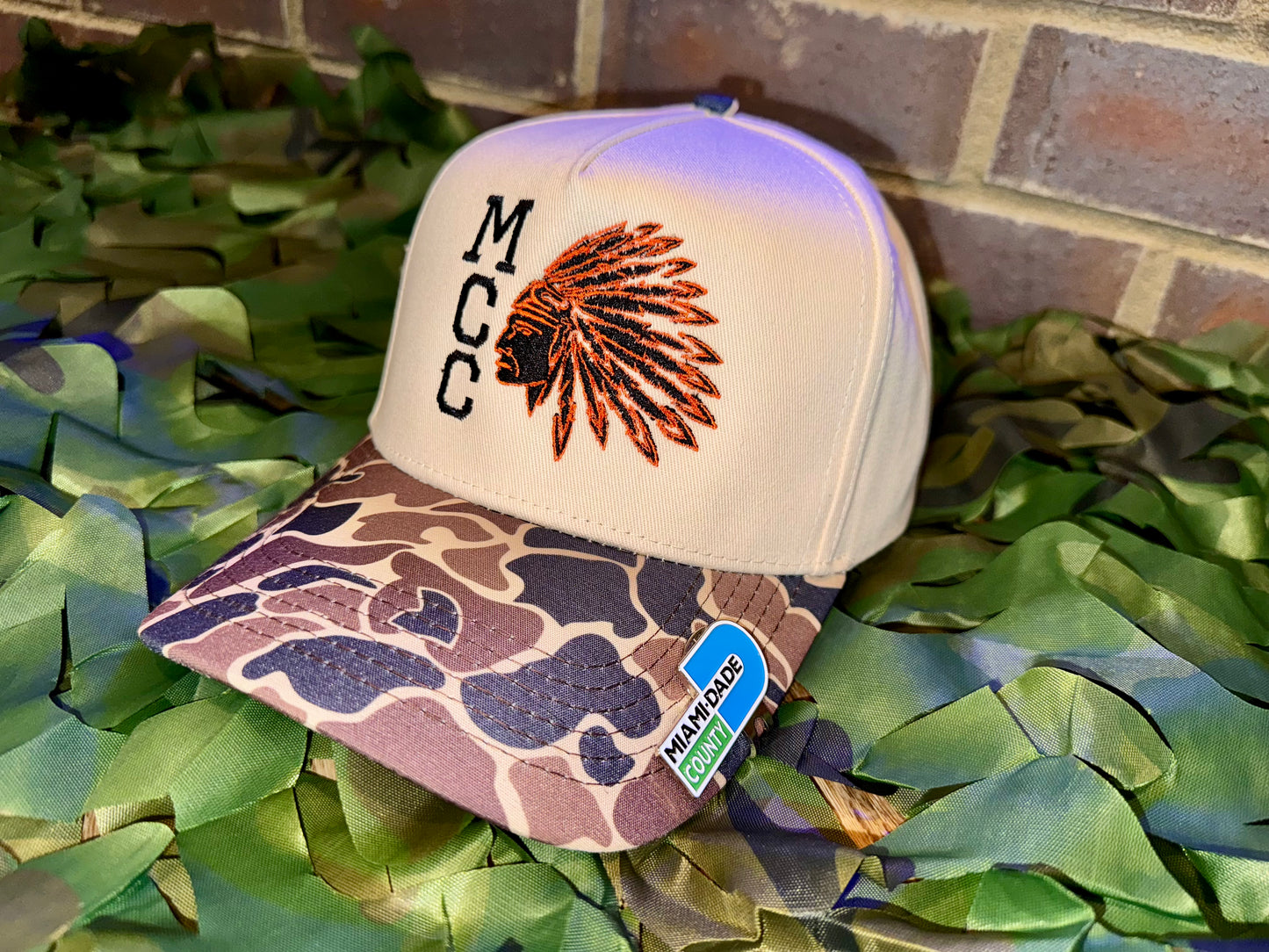 Miami Carol City Chiefs Camo Hat