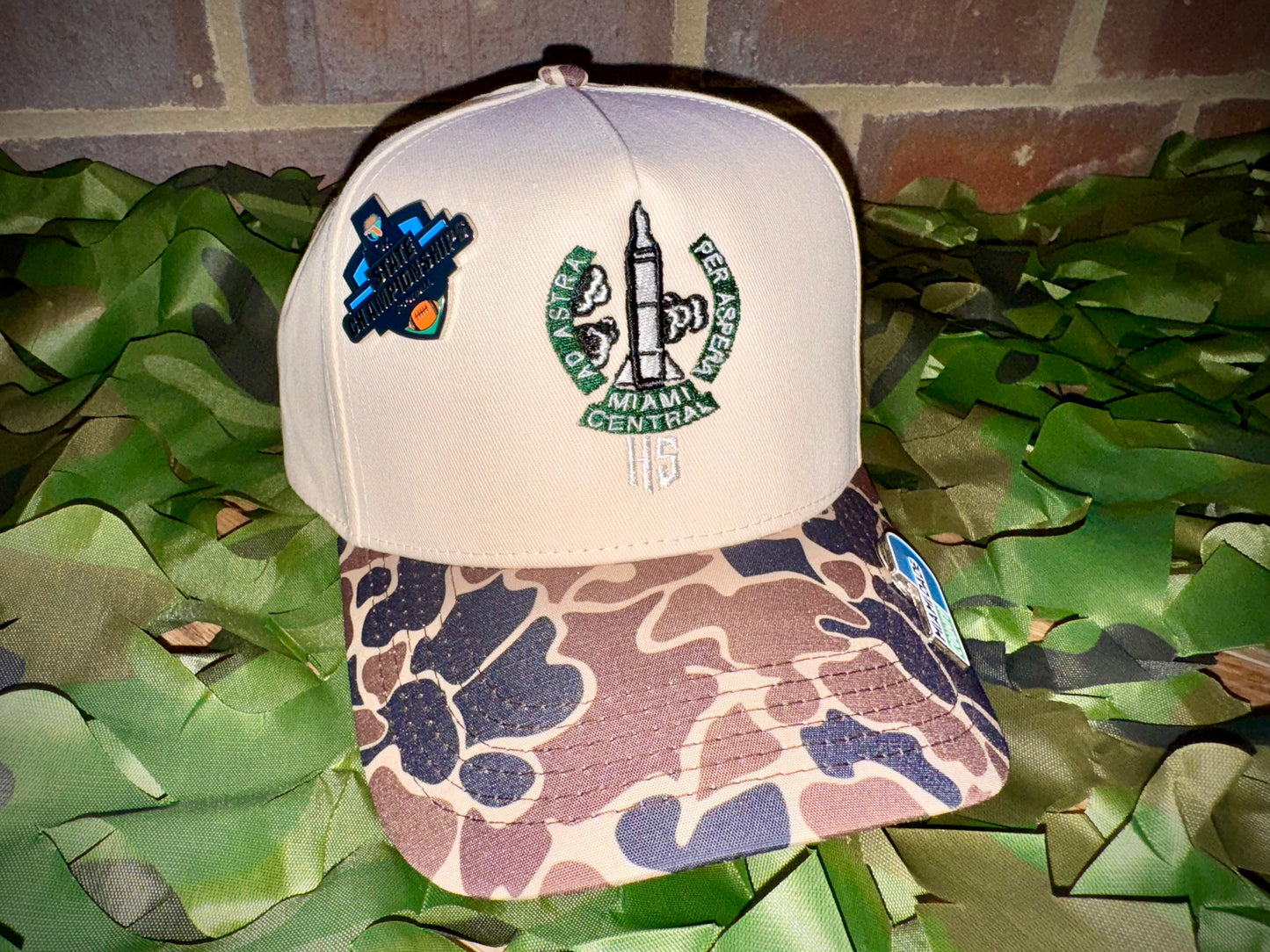 Miami Central Rockets Camo Hat