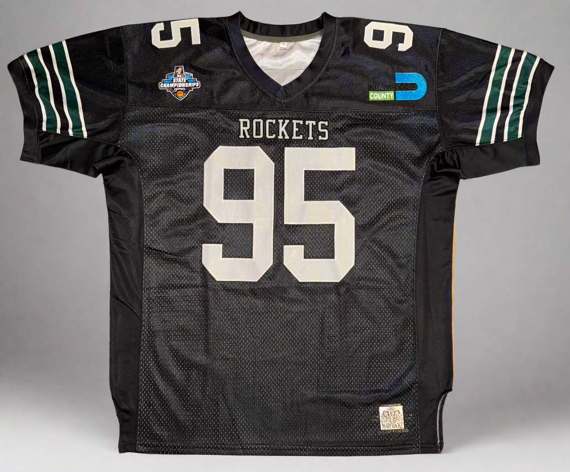 Miami Central Rockets Jersey (Black) – #95 Edition – Mary Rackz