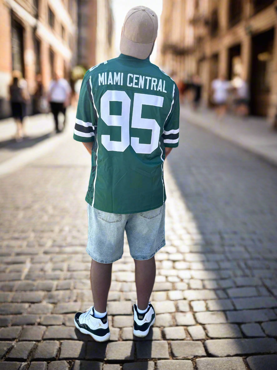 Miami Central Rockets Jersey (Green) – #95 Edition
