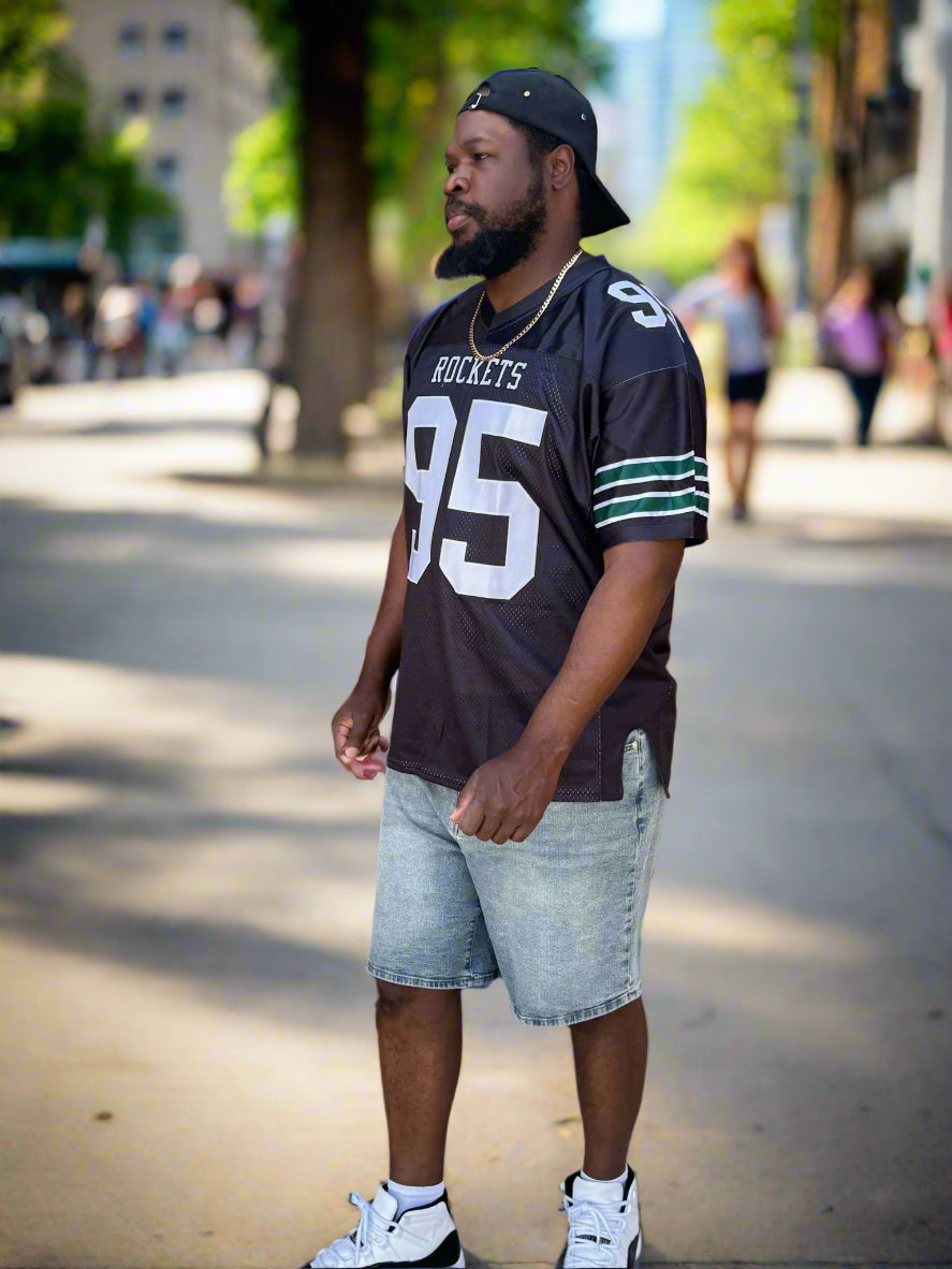 Miami Central Rockets Jersey (Black) – #95 Edition – Mary Rackz