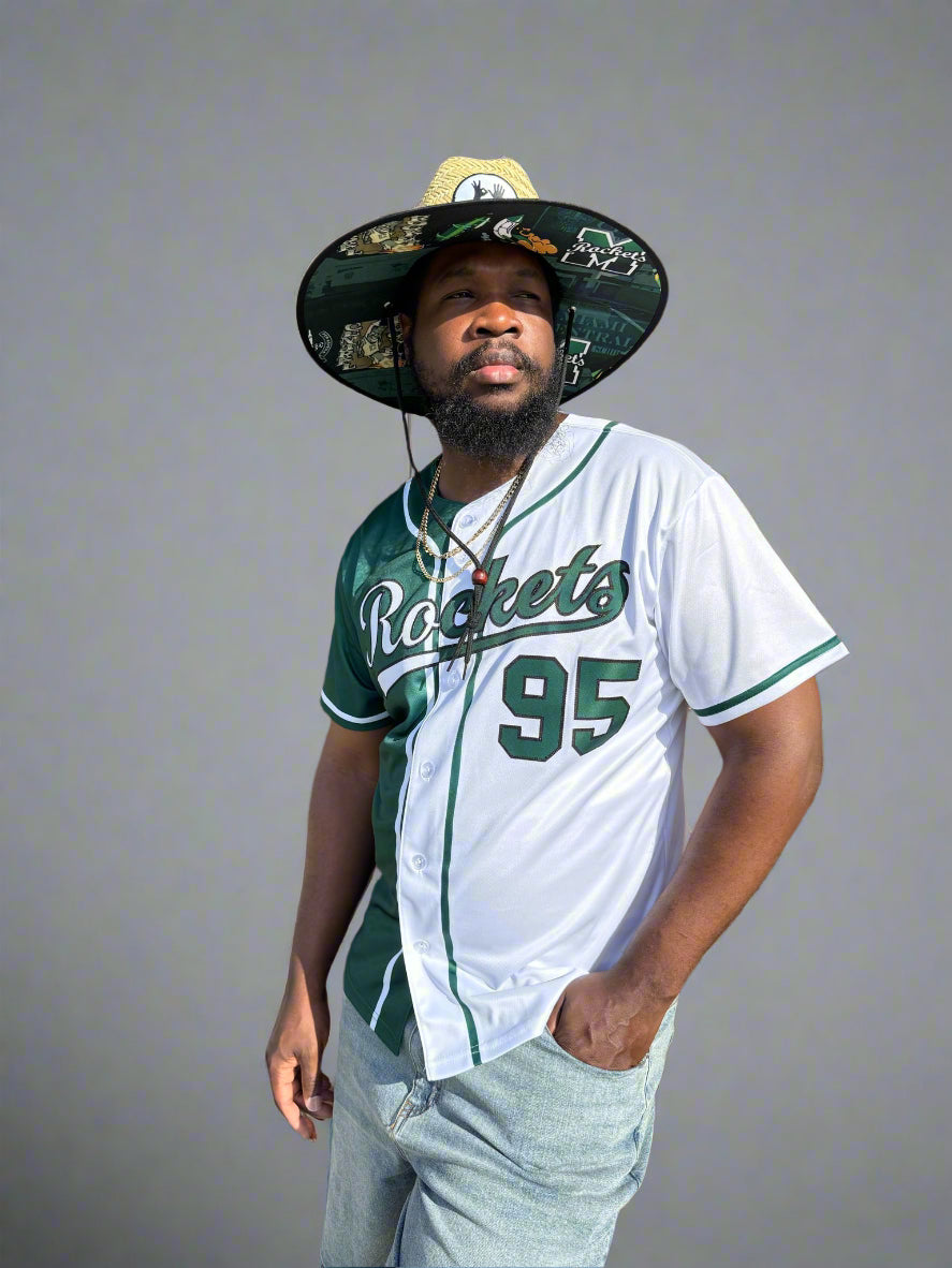 Miami Central Custom Straw Hat – 305 Edition
