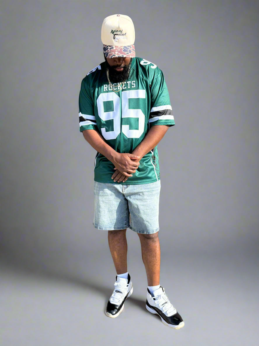 Miami Central Rockets Jersey (Green) – #95 Edition